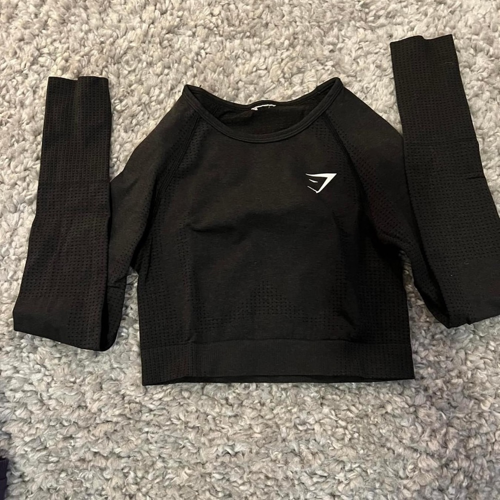 Gymshark 🦈 Vital Seamless cropped long sleeve